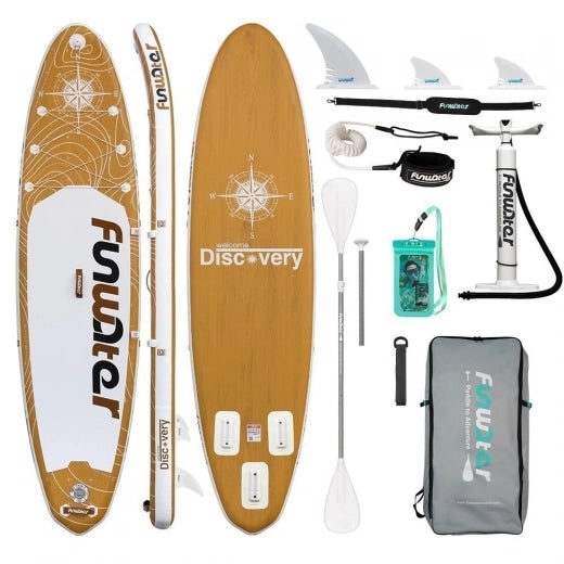 SUP deska v kompletu - FunWater Discovery Sand
