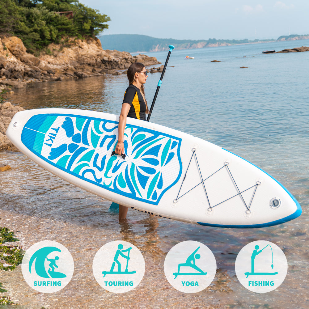 SUP deska v kompletu - FunWater Tiki Blue
