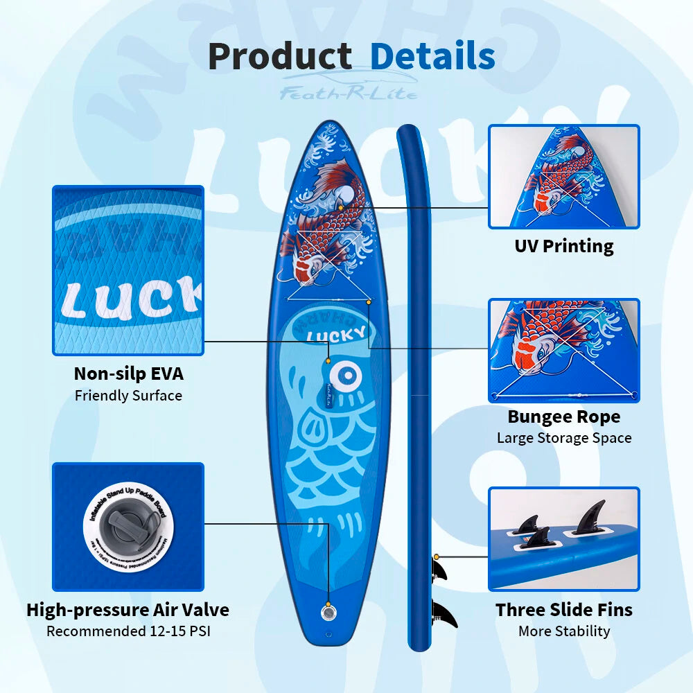 SUP deska v kompletu - Feath-R-Lite Lucky Charm