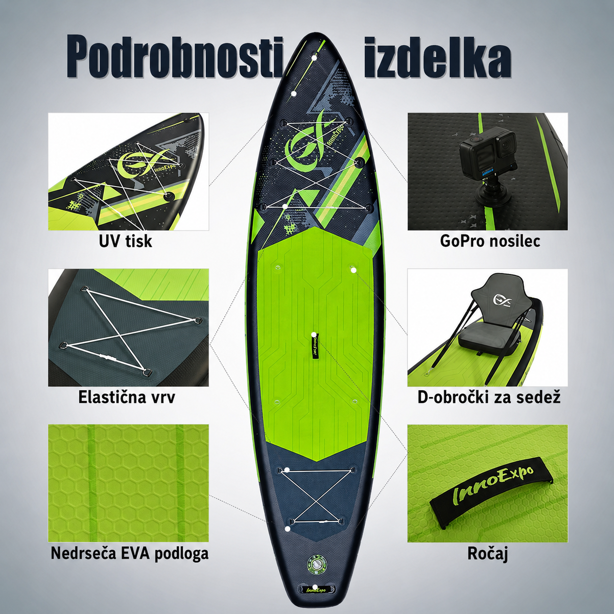 SUP deska v kompletu - Innovate Cyborg