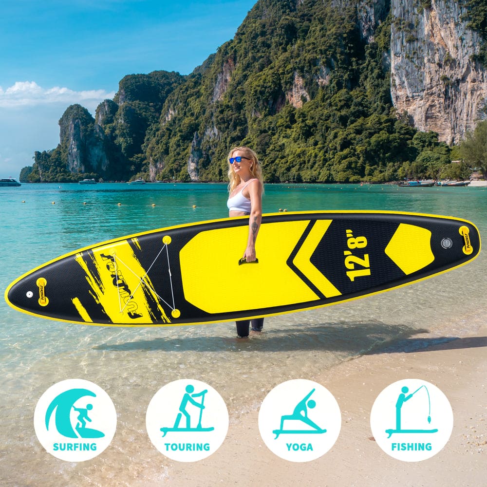 SUP deska v kompletu - Funwater Tourer Yellow