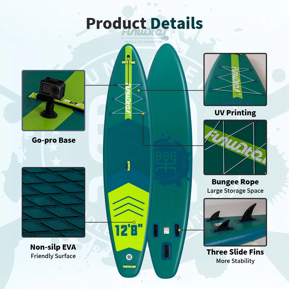 SUP deska v kompletu - Funwater Sigma Green