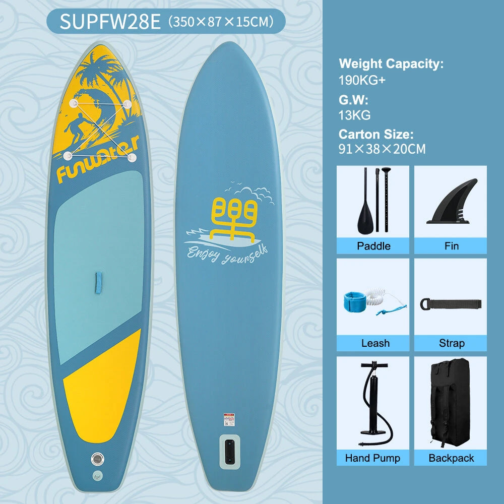 Sup deska v kompletu - Funwater Fresh Dark