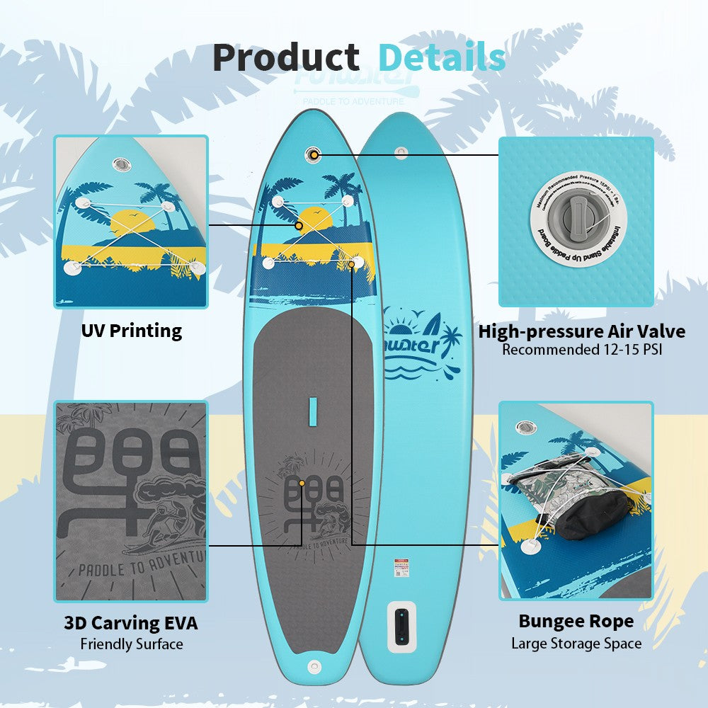Sup deska v kompletu Funwater - Blue Island