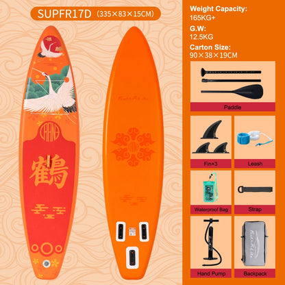 SUP deska v kompletu - Feath-R-Lite Crane