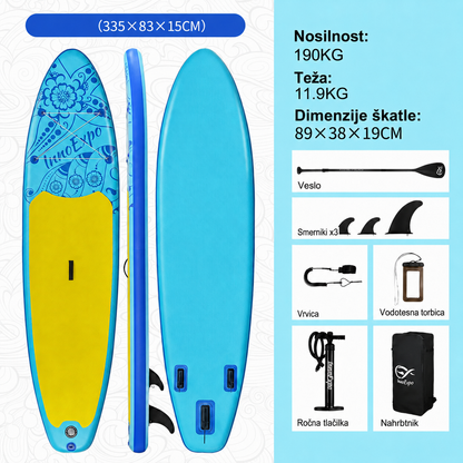 SUP deska v kompletu - Innovate Aloha - Blue