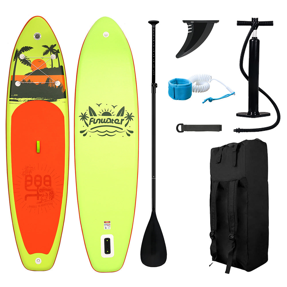Sup deska v kompletu Funwater Yellow Island