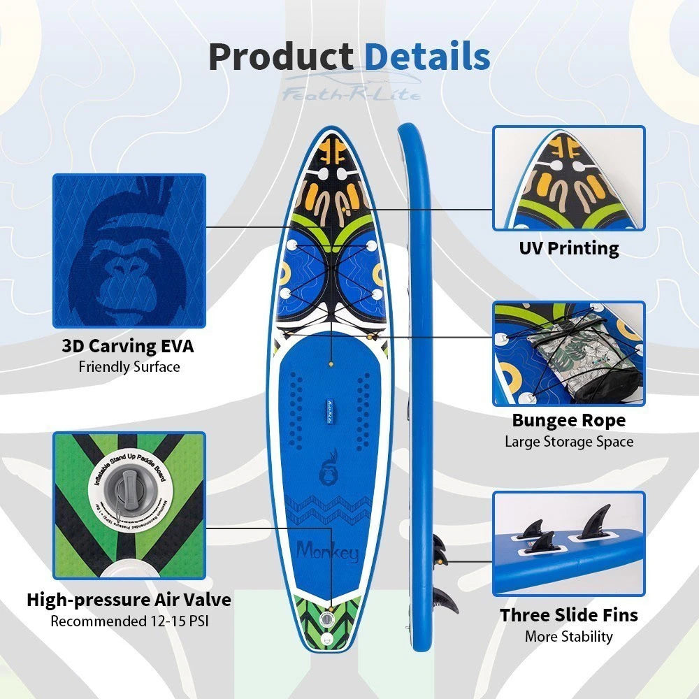 SUP deska v kompletu - Feath-R-Lite Monkey Lite