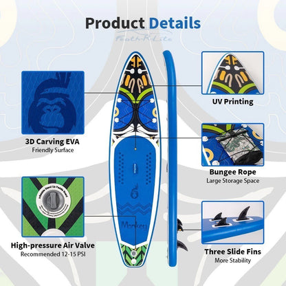 SUP deska v kompletu - Feath-R-Lite Monkey Lite