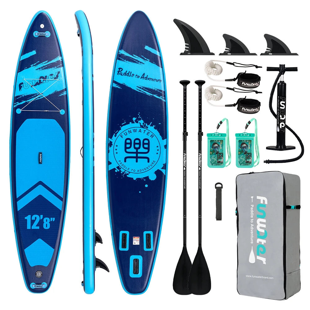 SUP deska v kompletu - Funwater Tourer Blue