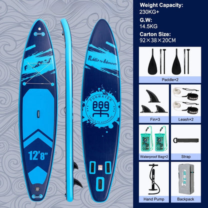 SUP deska v kompletu - Funwater Tourer Blue