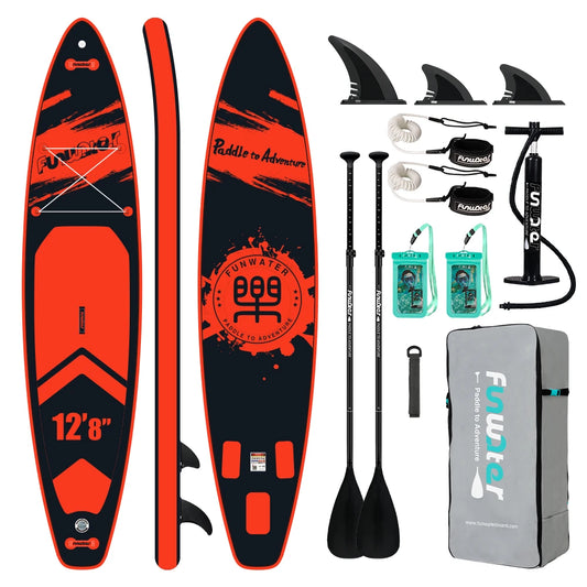 SUP deska v kompletu - Funwater Tourer Red