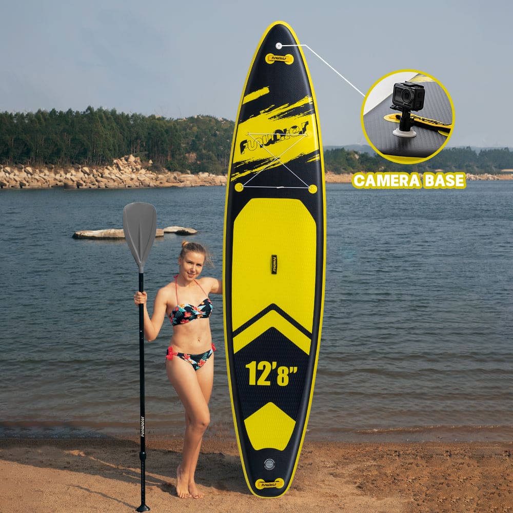 SUP deska v kompletu - Funwater Tourer Yellow