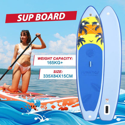 Sup deska v kompletu Funwater - Tropical Blue
