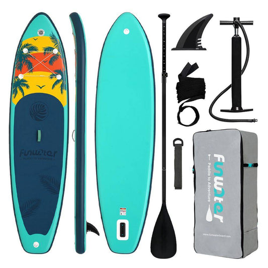 Sup deska v kompletu Funwater - Tropical Green