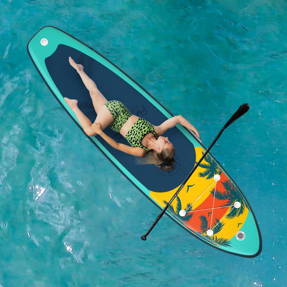 Sup deska v kompletu Funwater - Tropical Green