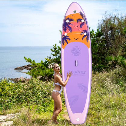 Sup deska v kompletu Funwater - Tropical Purple