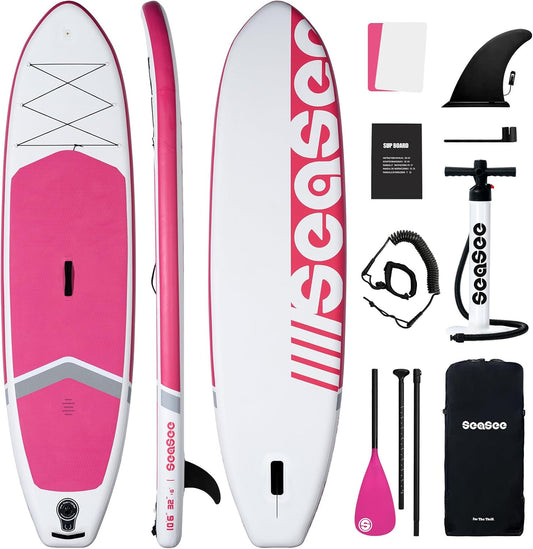 SUP deska v kompletu - Sea-See Pink