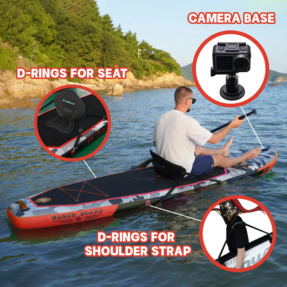 SUP deska v kompletu - FunWater B-honor Red