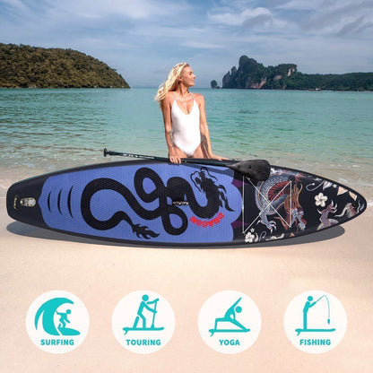SUP deska v kompletu - Feath-R-Lite Dragon Dark