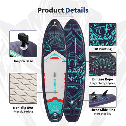 SUP deska v kompletu - Funwater Tech - Dark