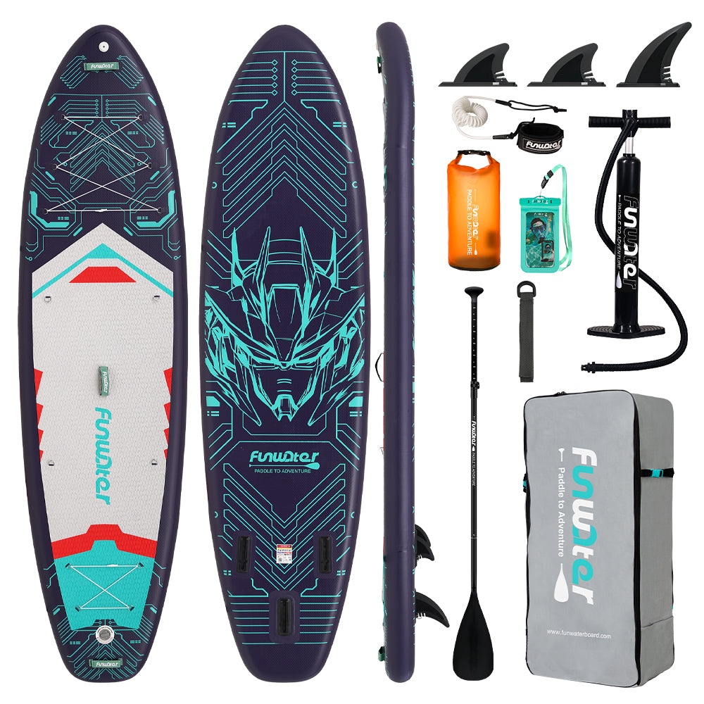 SUP deska v kompletu - Funwater Tech - Dark
