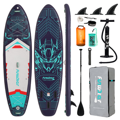 SUP deska v kompletu - Funwater Tech - Dark