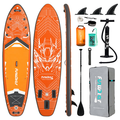 SUP deska v kompletu - Funwater Tech - Orange