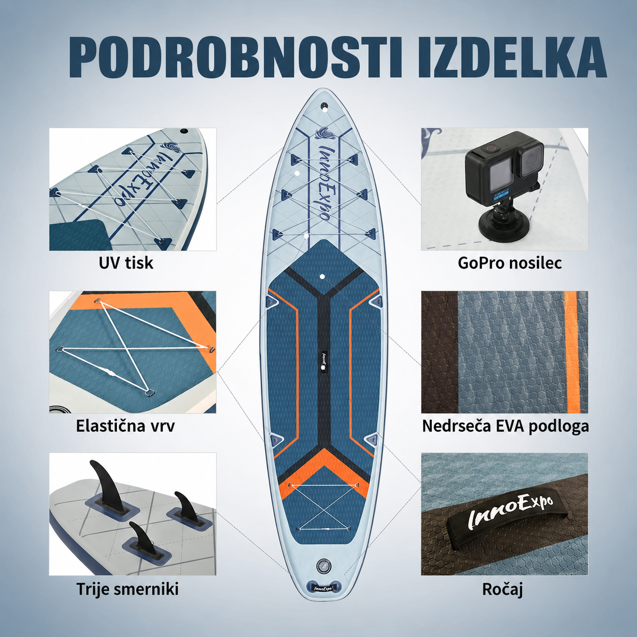 SUP deska v kompletu - Innovate Spider