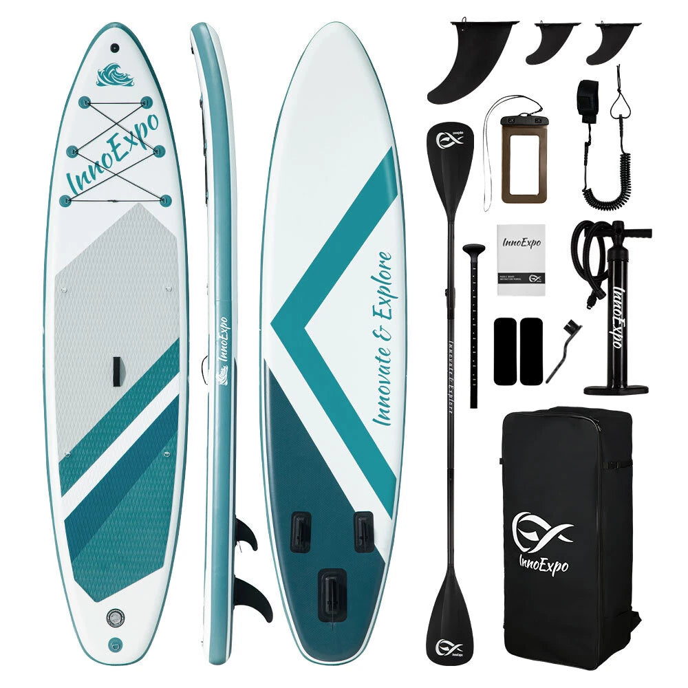 SUP deska v kompletu - Innovate Stripes Emerald