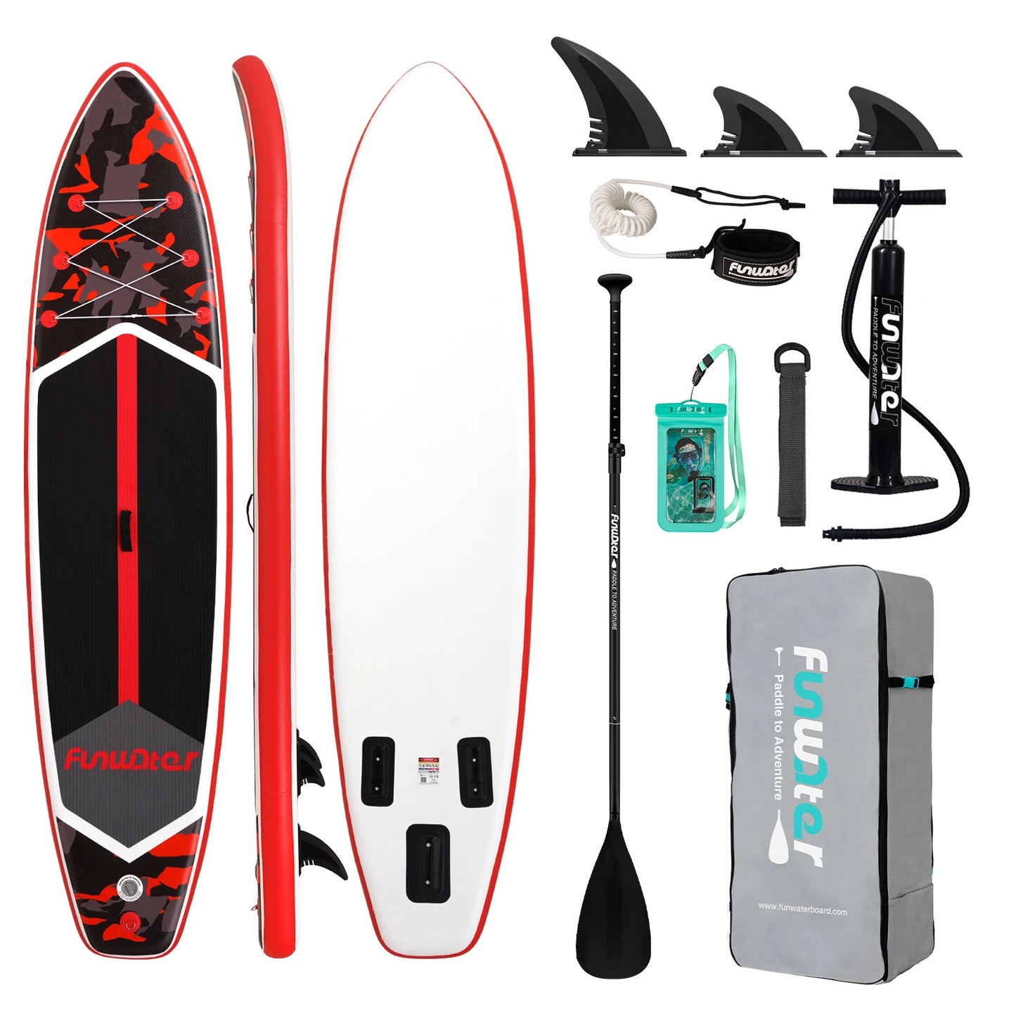 SUP deska v kompletu - Funwater Alpha