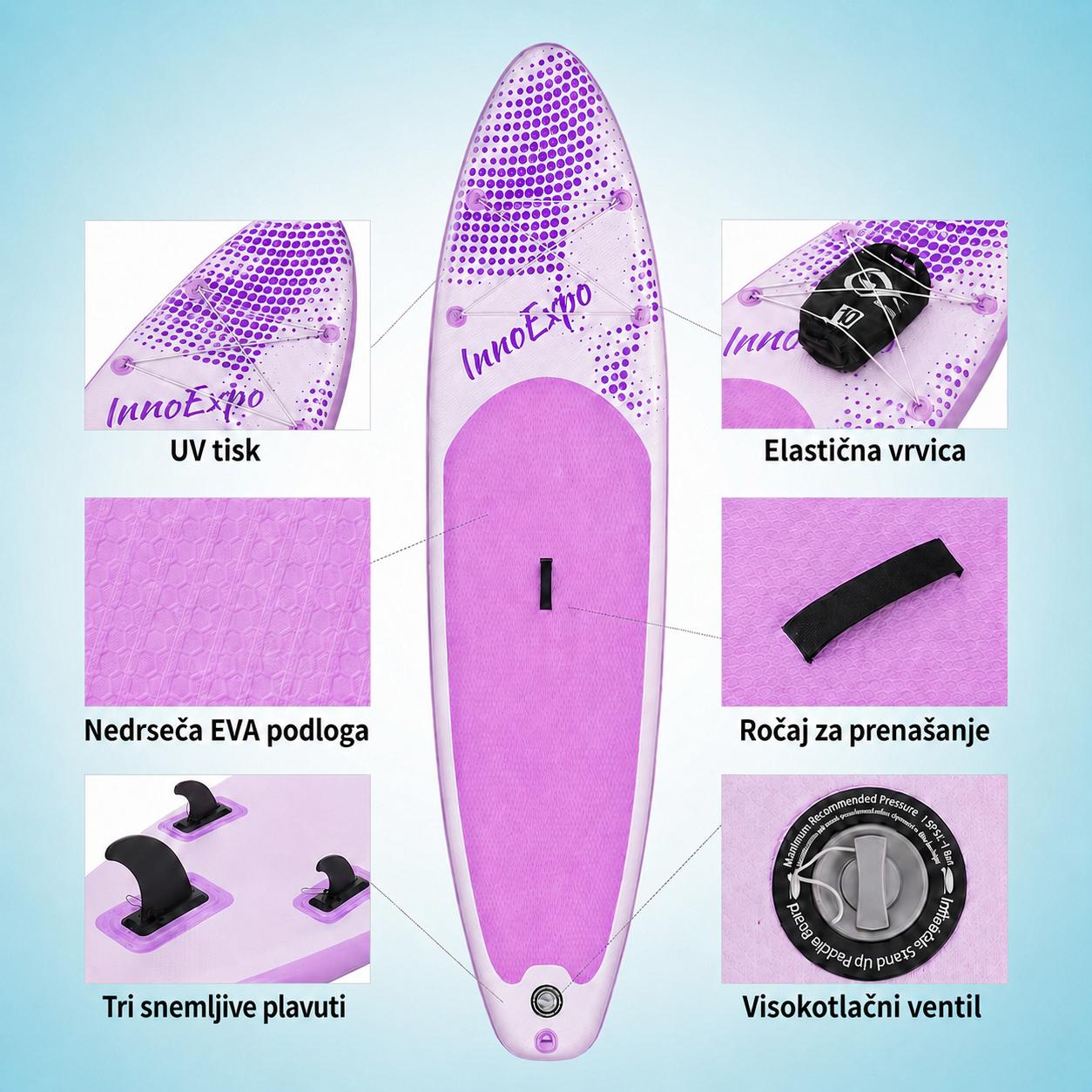 SUP deska v kompletu - Innovate Aloha - Touch