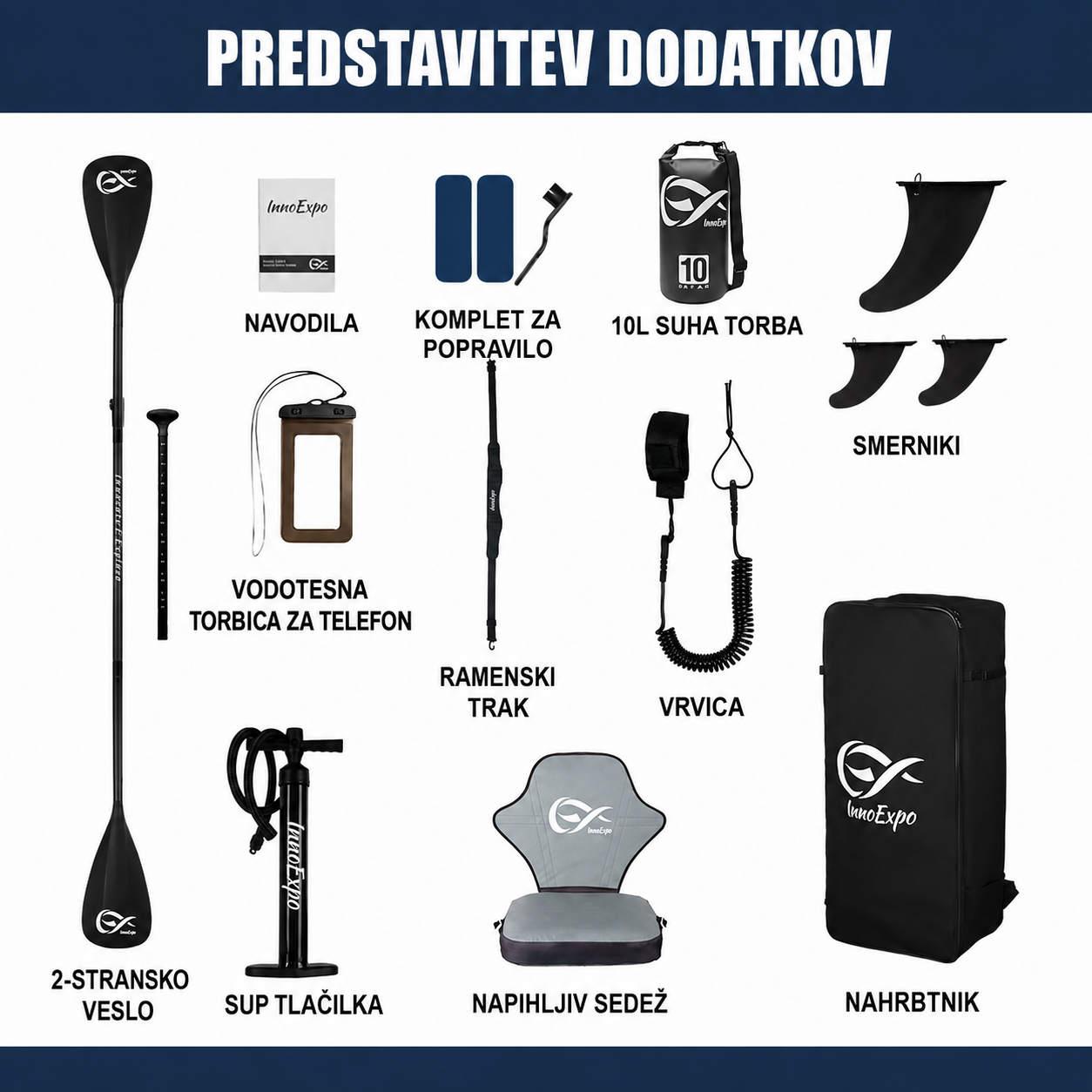 SUP deska v kompletu - Innovate Vouge